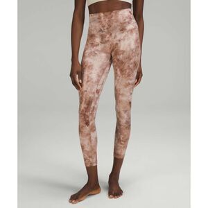 Lululemon Align High-Rise Pant 25" Diamond Dye Misty Shell Cacao Foil, 8, W5FBSS